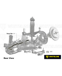 KIT BARRE STABILISATRICE ARRIERE REGLABLE SUBARU BRZ/ TOYOTA 86 - WHITELINE 