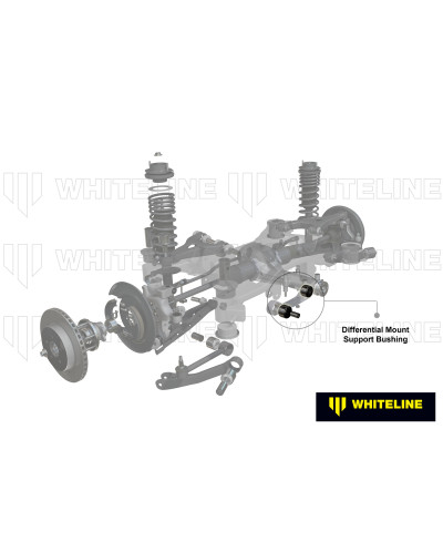 KIT AVANT DE SUPPORT DE DIFFERENTIEL ARRIERESUBARU BRZ/ TOYOTA 86 - WHITELINE 