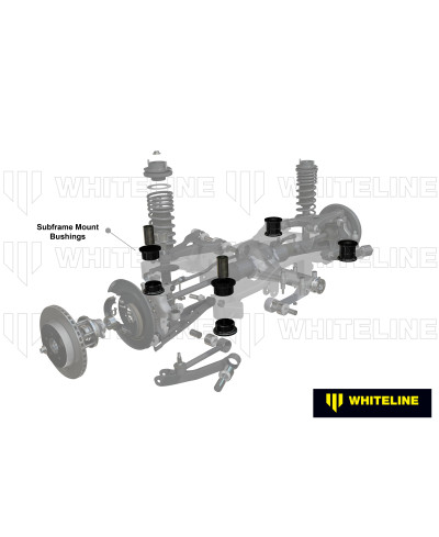 KIT RENFORTS FIXATION BERCEAU SUBARU BRZ/ TOYOTA 86 - WHITELINE 