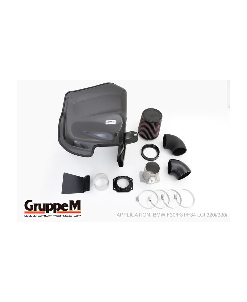 KIT ADMISSION RAM AIR SYSTEM BMW 320d F30/F31/F34 2.0L (2012-2016) - GRUPPEM KIT ADMISSION RAM AIR SYSTEM BMW 320d F30/F31/F34 2.0L (2012-2016) - GRUPPEM