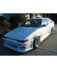 PARE-CHOC AVANT EN FIBRE DE VERRE TOYOTA COROLLA AE86 TRUENO - ORIGIN LABO 