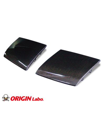 COUVERCLES DE PHARES EN CARBONE NISSAN 200SX S13- ORIGIN LABO 