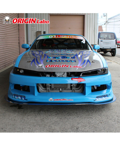 PHARES AVANT EN FIBRE DE VERRE NISSAN S14A - ORIGIN LABO 