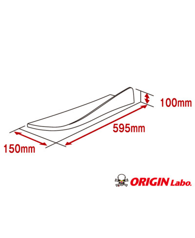 CANARDS DE BAS DE CAISSE UNIVERSELS EN CARBONE - ORIGIN LABO 