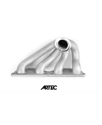 COLLECTEUR D'ECHAPPEMENT LOW MOUNT V-BAND NISSAN SR20 ARTEC