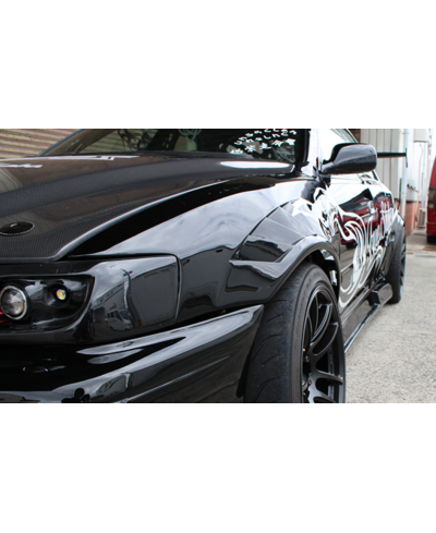 AILES AVANT +55MM EN FIBRE DE VERRE "SAME ERA" TOYOTA CHASER JZX100 - ORIGIN LABO 