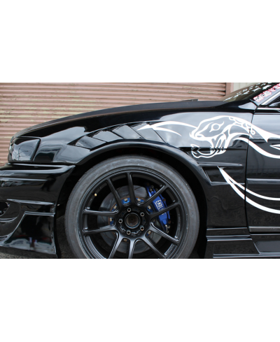 AILES AVANT +55MM EN FIBRE DE VERRE "SAME ERA" TOYOTA CHASER JZX100 - ORIGIN LABO 