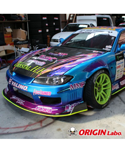AILES AVANT +55MM "SAME ERA" EN FIBRE DE VERRE NISSAN S15 - ORIGIN LABO
