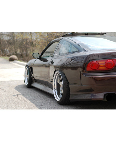 AILES ARRIERE +50MM "TATAKIDASHI PRESS LINE" EN FIBRE DE VERRE NISSAN 200SX S13 - ORIGIN LABO 