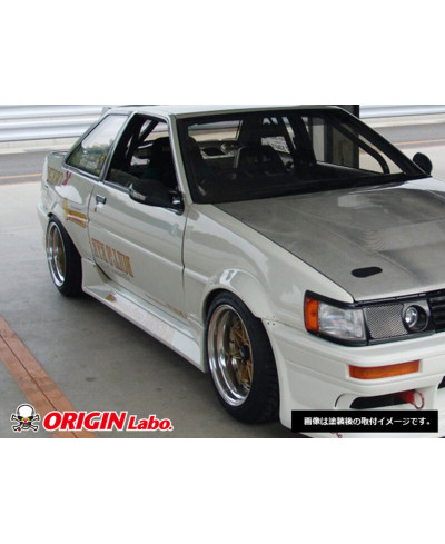 AILES ARRIERE +40MM FIBRE DE VERRE TOYOTA COROLLAAE86 COUPE (2 PORTES) - ORIGIN LABO