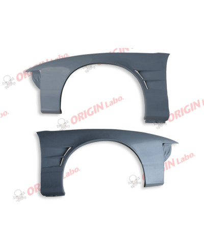 AILES AVANT +40MM EN FIBRE DE VERRE NISSAN 200SX S13 - ORIGIN LABO 