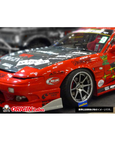 AILES AVANT +40MM EN FIBRE DE VERRE NISSAN 200SX S13 - ORIGIN LABO 