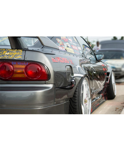 AILES ARRIERE +55MM EN FIBRE DE VERRE NISSAN 200SX S13 - ORIGIN LABO 