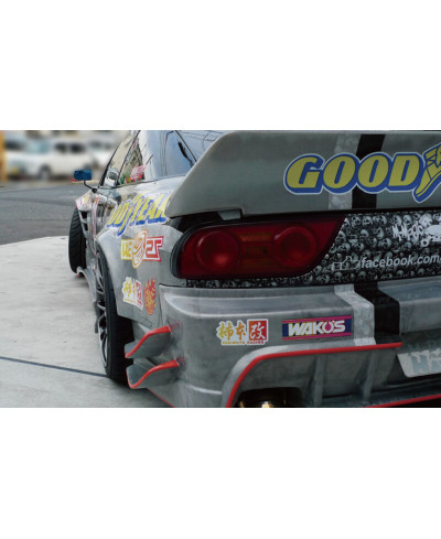 AILES ARRIERE +75MMEN FIBRE DE VERRE NISSAN 200SX S13 - ORIGIN LABO 