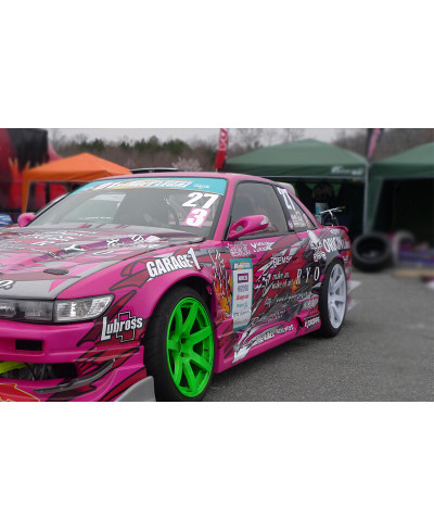 AILES ARRIERE +55MM EN FIBRE DE VERRE NISSAN SILVIA PS13 - ORIGIN LABO 