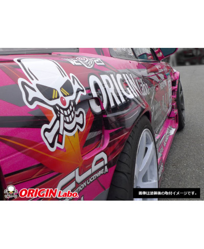 AILES ARRIERE +55MM EN FIBRE DE VERRE NISSAN SILVIA PS13 - ORIGIN LABO 