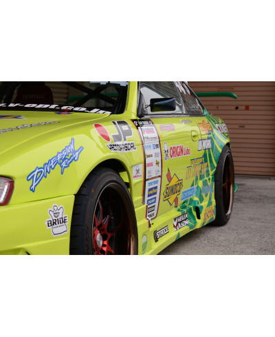 AILES ARRIERE +55MM EN FIBRE DE VERRE NISSAN 200SX S14/ S14A - ORIGIN LABO 