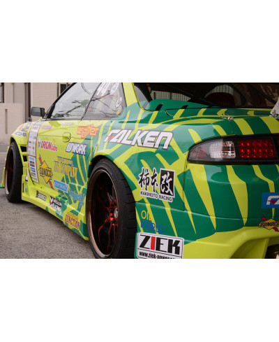 AILES ARRIERE +55MM EN FIBRE DE VERRE NISSAN 200SX S14/ S14A - ORIGIN LABO 