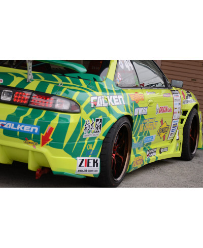 AILES ARRIERE +55MM EN FIBRE DE VERRE NISSAN 200SX S14/ S14A - ORIGIN LABO 