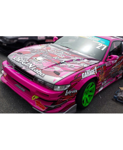 AILES AVANT +55MM EN FIBRE DE VERRE NISSAN SILVIA PS13 - ORIGIN LABO 