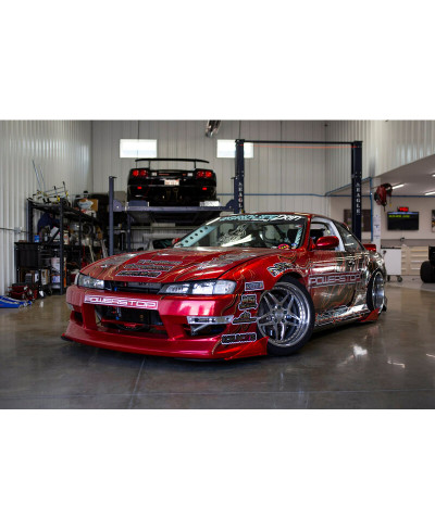 AILES AVANT +75MM EN FIBRE DE VERRE NISSAN 200SX S14A - ORIGIN LABO 