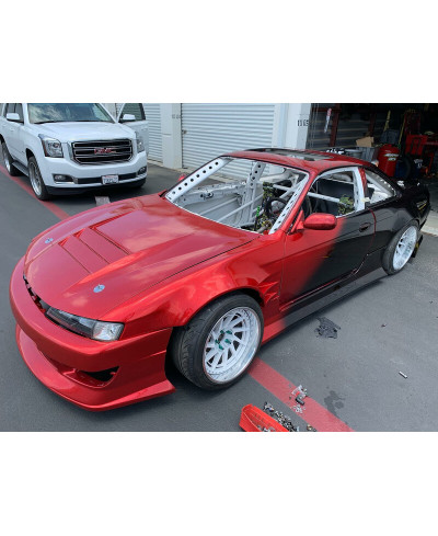 AILES AVANT +75MM EN FIBRE DE VERRE NISSAN 200SX S14A - ORIGIN LABO 