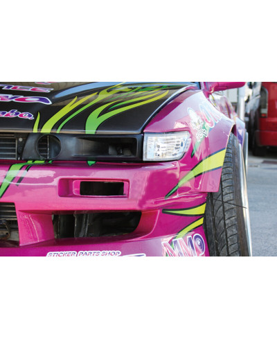 AILES AVANT +75MM EN FIBRE DE VERRE NISSAN SILVIA PS13 - ORIGIN LABO 