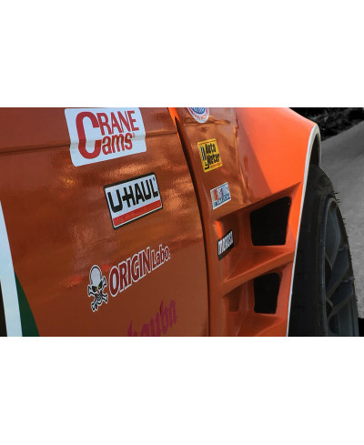 AILES AVANT +75MM EN FIBRE DE VERRE NISSAN 200SX S14 - ORIGIN LABO 