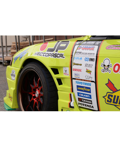 AILES AVANT +50MM EN FIBRE DE VERRE NISSAN 200SX S14A - ORIGIN LABO 