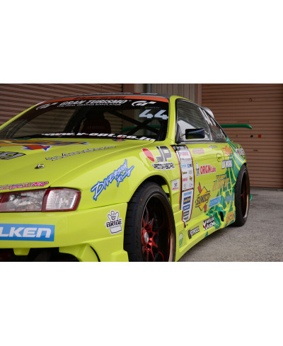 AILES AVANT +50MM EN FIBRE DE VERRE NISSAN 200SX S14A - ORIGIN LABO 