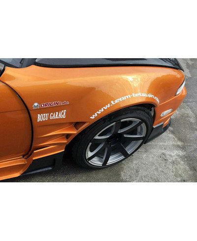 AILES AVANT +50MM EN FIBRE DE VERRE NISSAN 200SX S14 - ORIGIN LABO 