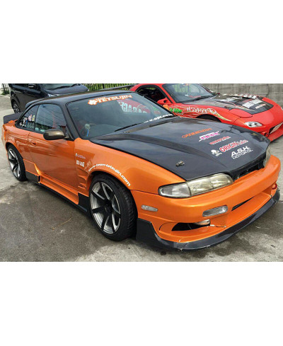 AILES AVANT +50MM EN FIBRE DE VERRE NISSAN 200SX S14 - ORIGIN LABO 