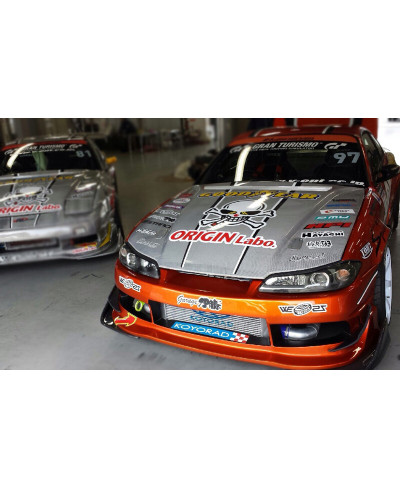 AILES AVANT +55MM EN FIBRE DE VERRE NISSAN SILVIA S15 - ORIGIN LABO 