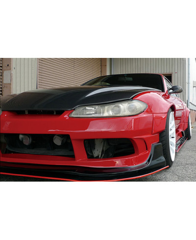AILES AVANT +75MM EN FIBRE DE VERRE NISSAN SILVIA S15 - ORIGIN LABO 