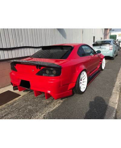 AILES AVANT +75MM EN FIBRE DE VERRE NISSAN SILVIA S15 - ORIGIN LABO 