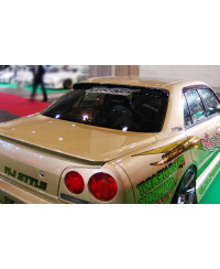 AILERON DE TOIT EN FIBRE NISSAN SKYLINE R34 (4 PORTES) - ORIGIN LABO 