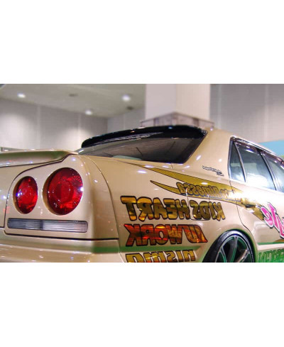 AILERON DE TOIT EN FIBRE NISSAN SKYLINE R34 (4 PORTES) - ORIGIN LABO 