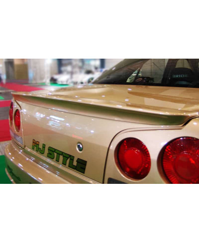 AILERON DE COFFRE EN FIBRE DE VERRE NISSAN SKYLINE R34 - ORIGIN LABO 