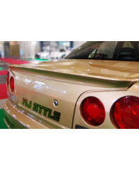 AILERON DE COFFRE EN FIBRE DE VERRE NISSAN SKYLINE R34 - ORIGIN LABO 