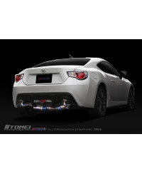 KIT COMPLET SILENCIEUX TITANE EXPREM TI TYPE D TOYOTA 86/ SUBARU BRZ/ SCION FRS - TOMEI 