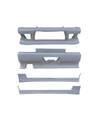 KIT CARROSSERIE STREAM LINE EN FIBRE DE VERRE NISSAN SKYLINE R32 (4 PORTES) - ORIGIN LABO 