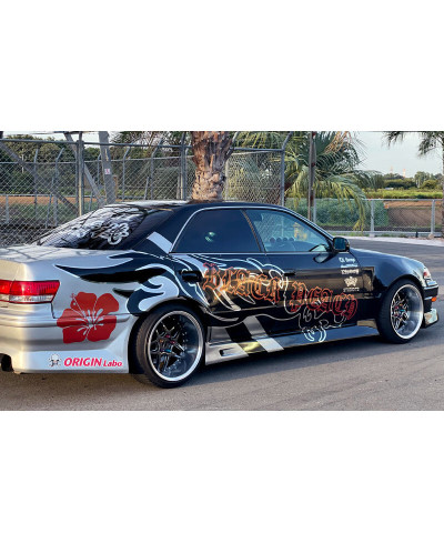 KIT CARROSSERIE STREAM LINE EN FIBRE DE VERRE TOYOTA MARK II JZX100 - ORIGIN LABO 