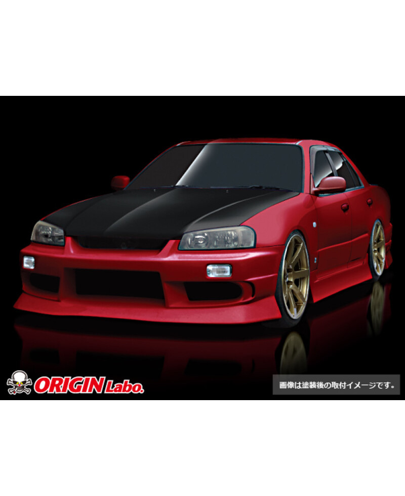 KIT CARROSSERIE STREAM EN FIBRE DE VERRE NISSAN SKYLINE R34 - ORIGIN LABO 