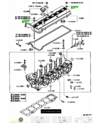 RONDELLE COUVRE CULASSE TOYOTA