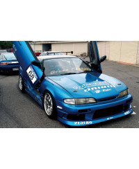 KIT CARROSSERIE STREAM LINE EN FIBRE DE VERRE NISSAN 200SX S14 - ORIGIN LABO 