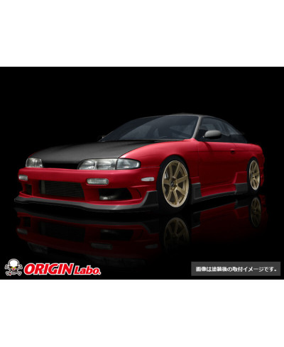KIT CARROSSERIE COMPLET RACING LINE EN FIBRE DE VERRE NISSAN 200SX S14 - ORIGIN LABO 