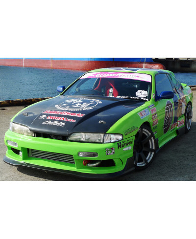 KIT CARROSSERIE COMPLET RACING LINE EN FIBRE DE VERRE NISSAN 200SX S14 - ORIGIN LABO 