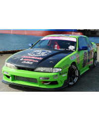 KIT CARROSSERIE COMPLET RACING LINE EN FIBRE DE VERRE NISSAN 200SX S14 - ORIGIN LABO 