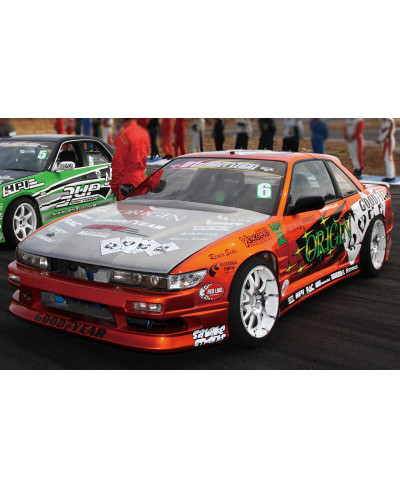 KIT CARROSSERIE STREAM LINE EN FIBRE DE VERRE NISSAN SILVIA PS13 - ORIGIN LABO