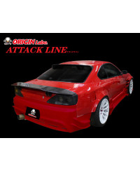 KIT CARROSSERIE ATTACK LINE EN FIBRE DE VERRE NISSAN S15 - ORIGIN LABO 